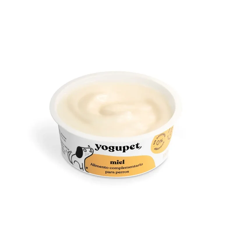 Yaourt sans lactose pour chien au Miel Yogupet