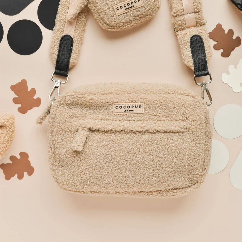 Sac de promenade chien Teddy Rupert – doux & organisé