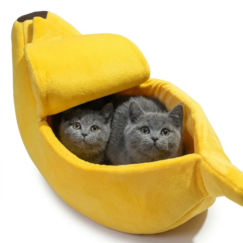 LIT BANANE POUR CHAT – Banana’Chat™