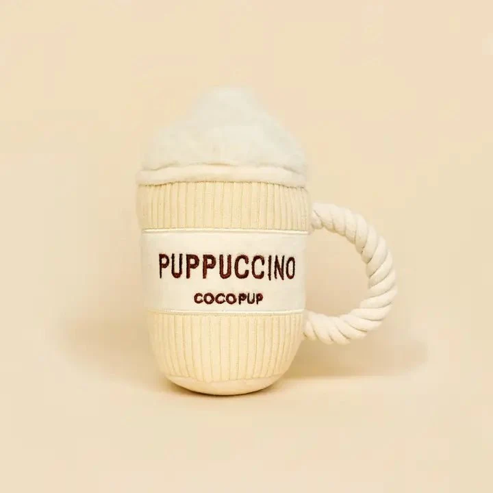 Jouet pour chien puppuccino – fun, moelleux & gourmand