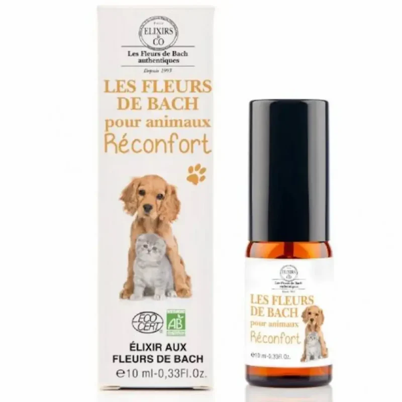 Elixir aux Fleurs de Bach Animaux Réconfort