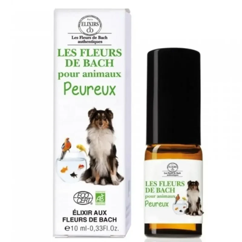 Elixir aux Fleurs de Bach Animaux Peureux