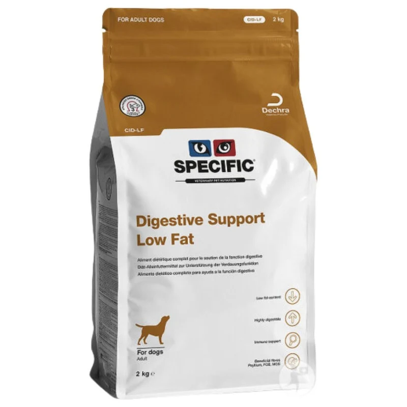 Croquettes Chien CID-LF Digestive support Low fat Specific