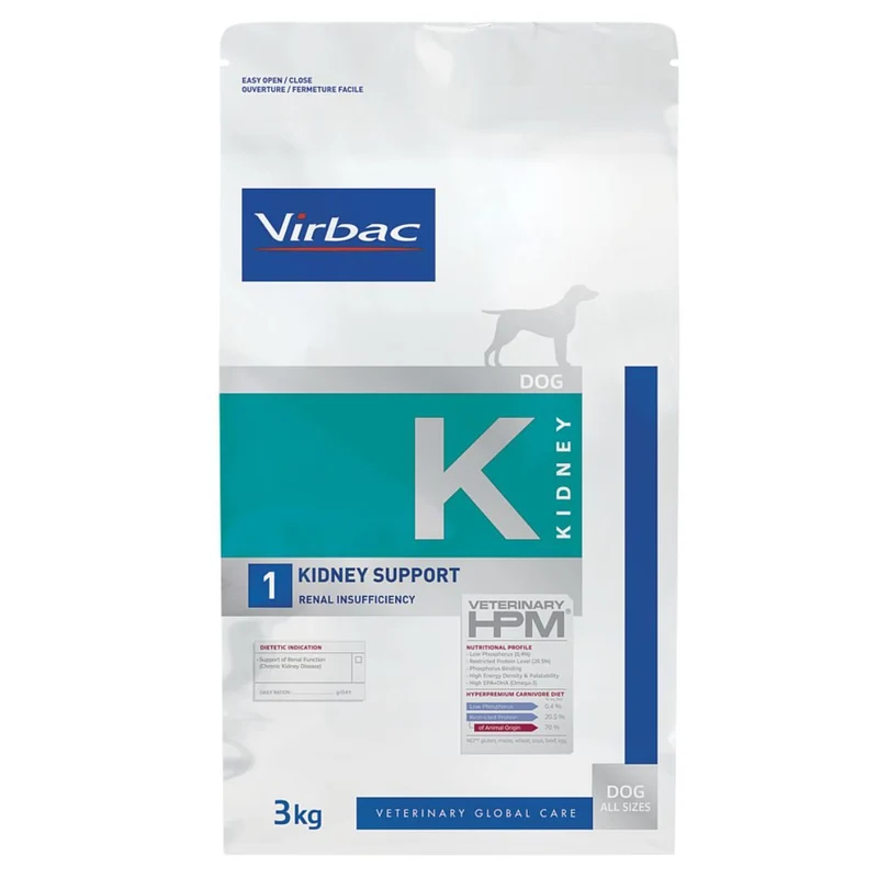 Virbac Veterinary HPM Kidney Support Chien