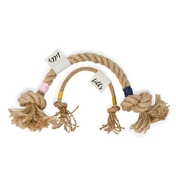 Corde pour chien solide en chanvre Elm