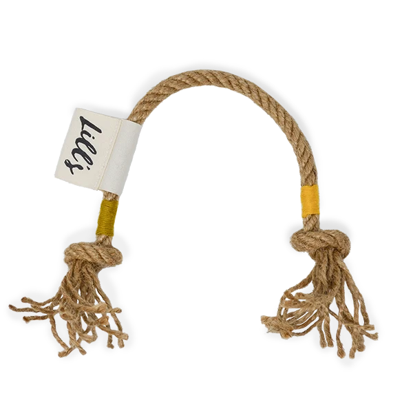 Corde pour chien solide en chanvre Elm