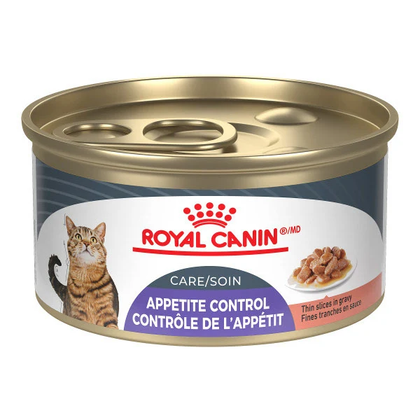 Royal Canin - Chat Soin Contrôle de l'Appétit Tranche en Sauce - Nourriture Humide pour Chats