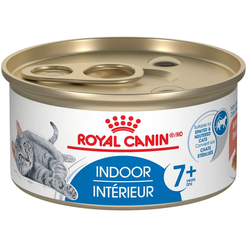 Royal Canin - Chat d'Intérieur 7+ Émincé en Sauce - Nourriture Humide pour Chats