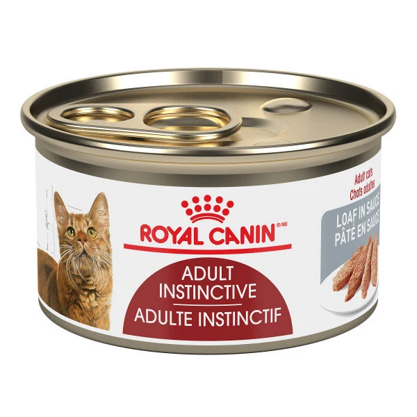 Royal Canin - Chat Adulte Instinctif Pâté en Sauce - Nourriture Humide pour Chats
