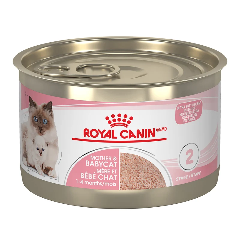 Royal Canin - Chat Mère et Bébé Chat Mousse Ultra Tendre - Nourriture Humide pour Chats