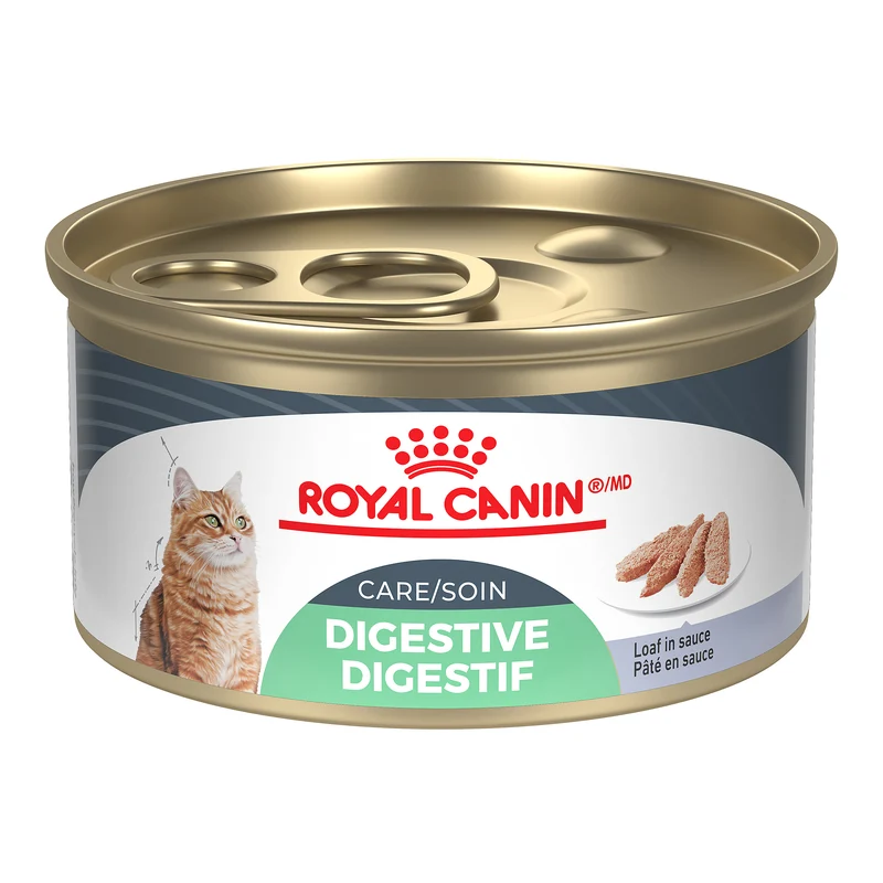 Royal Canin - Chat Soin Digestif Pâté en Sauce - Nourriture Humide pour Chats