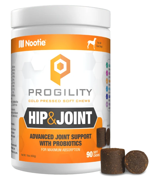 Progility HIP & jOINT hanche et articulations avec probiotiques pour chiens