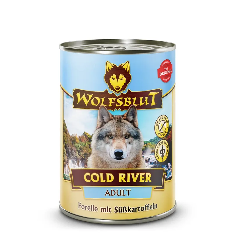 Pâtée chien Wolfsblut - Cold River Adult