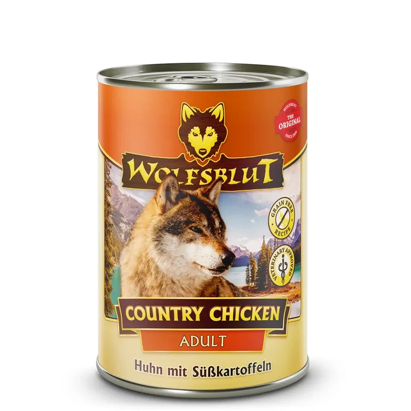 Pâtée chien Wolfsblut - Country Chicken Adult