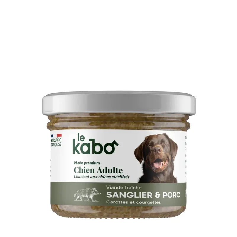 Pâtée Le Kabo Chien Sanglier Frais
