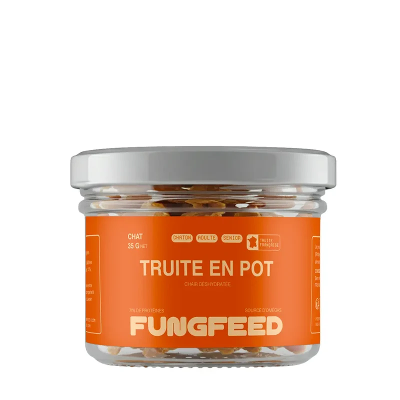 Friandises Chair de Truite Fungfeed Chat