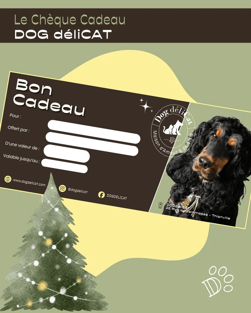 Carte Cadeau – Chiens, Chats & Parents exigeants