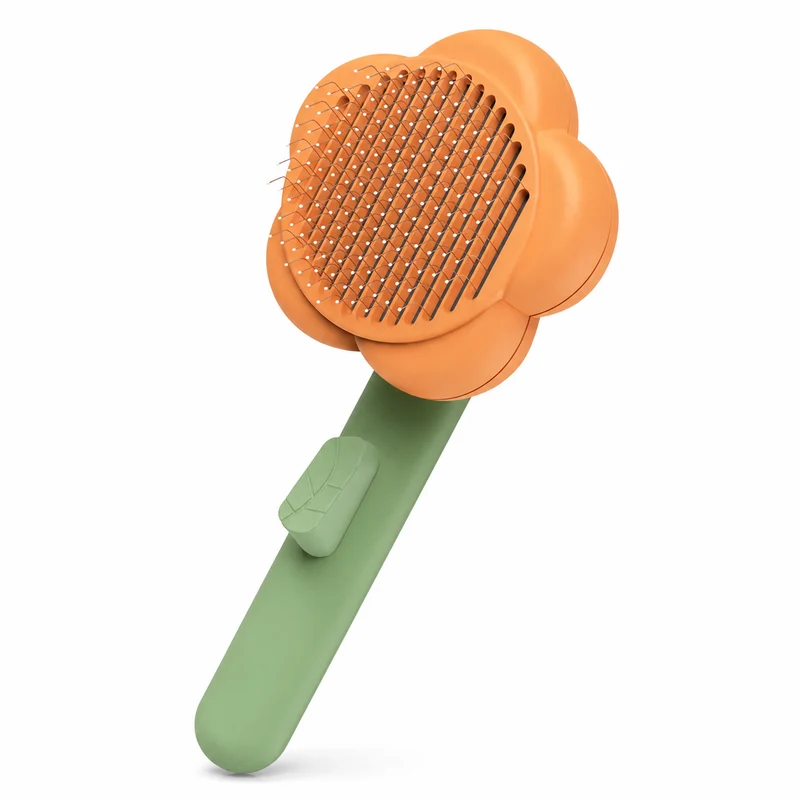 Peigne en acier inoxydable pour chat