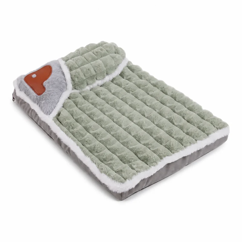 Tapis de lit doux et luxueux pour chat