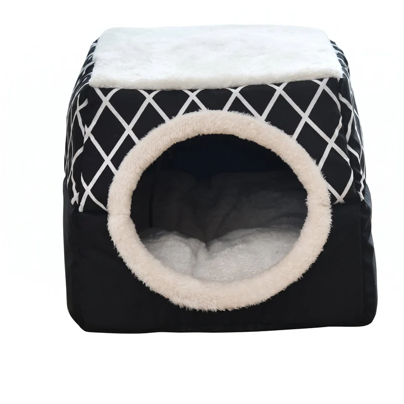 Lit profond pour l'hiver pour chat