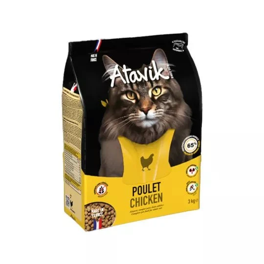 Croquettes chat sans céréales Poulet - Made in France - Nouveau Packaging