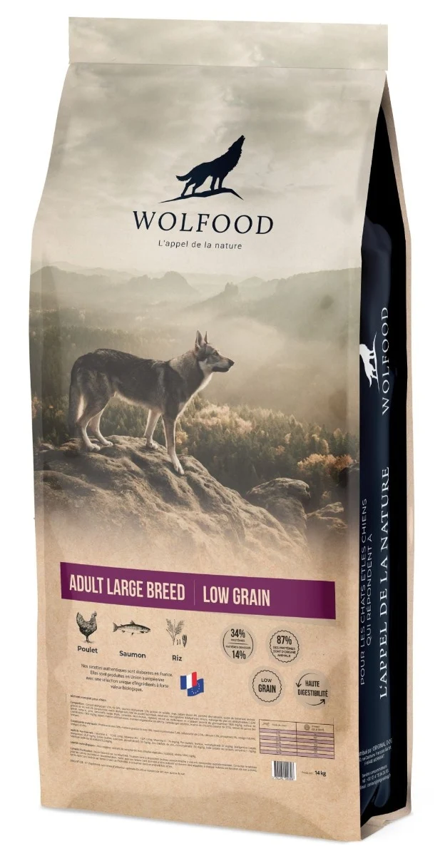 Croquettes Wolfood Adult Large Breed