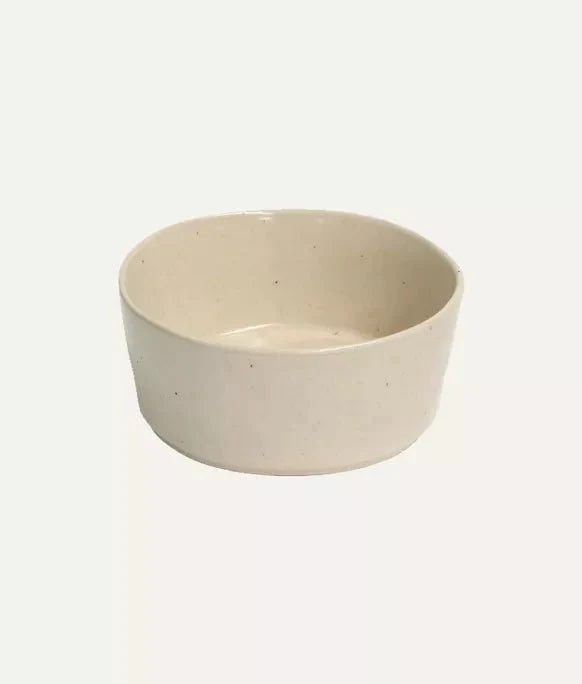 Gamelle en céramique pour chien et chat 510 ml Bone White - Cafide
