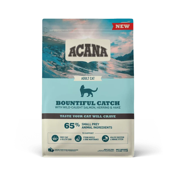Acana bountiful catch nourriture au poisson pour chat