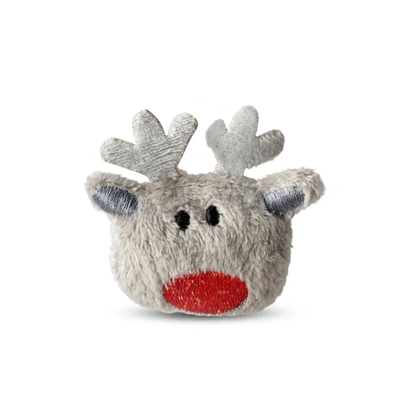 Noël Jouets en Peluche, décors de Noël, Père Noël, Bonhomme de neige, Sapin, Renne, Nounours, clochette, poupées - Pour Chat - MonNoëlChat™