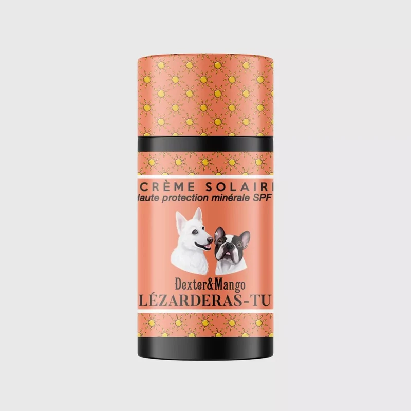 Crème solaire naturelle SPF30 pour chien & chat – Lézarderas-tu ?
