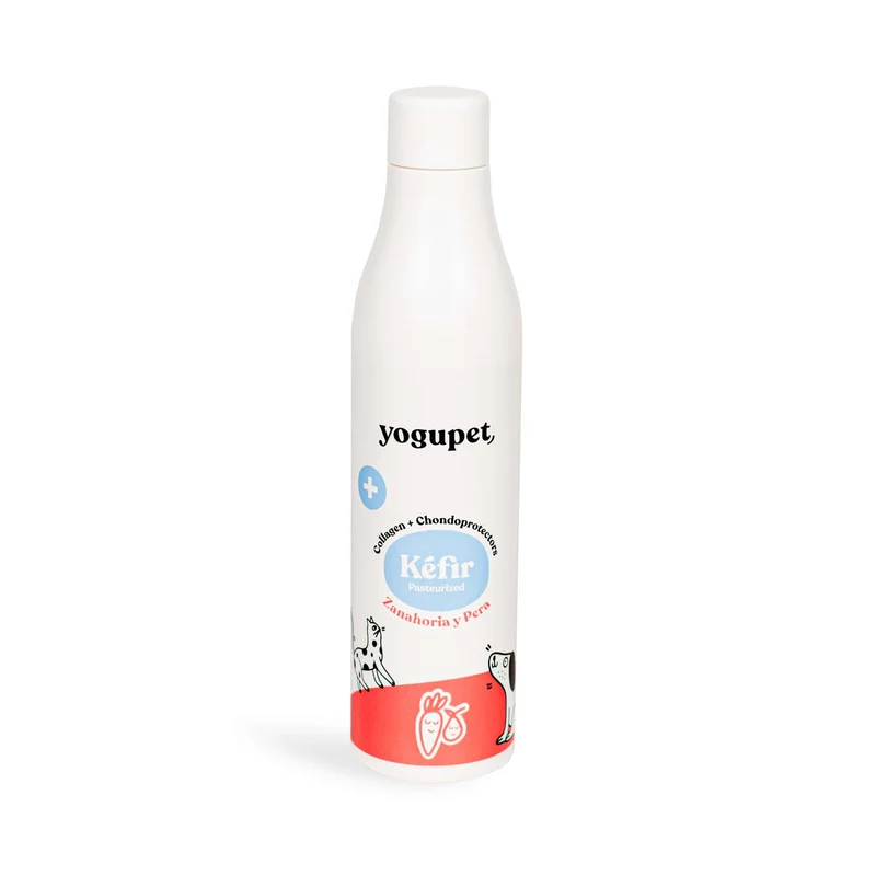 Kéfir carottes et poires pour chien et chat Yogupet - 200ml