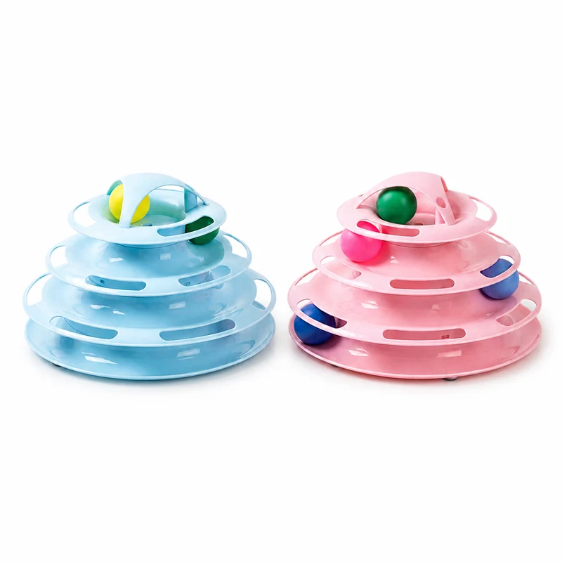 Jouet pour Chat avec Balles - Jeu2pistes™