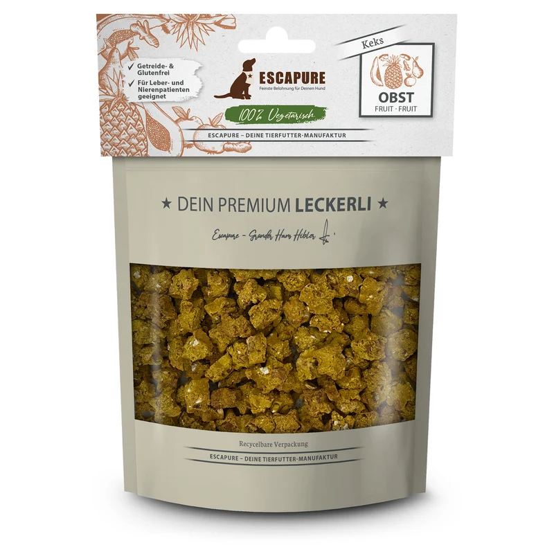Biscuits aux fruits pour chien