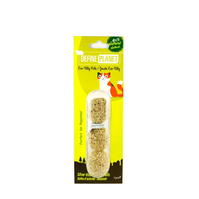 Define Planet - Jouet Balles d'Activité de Matatabi pour Chats