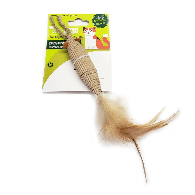 Define Planet - Jouet Souris Rouleau de Carton pour Chats
