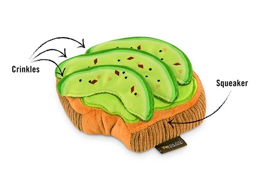Toast à l'avocat brunch