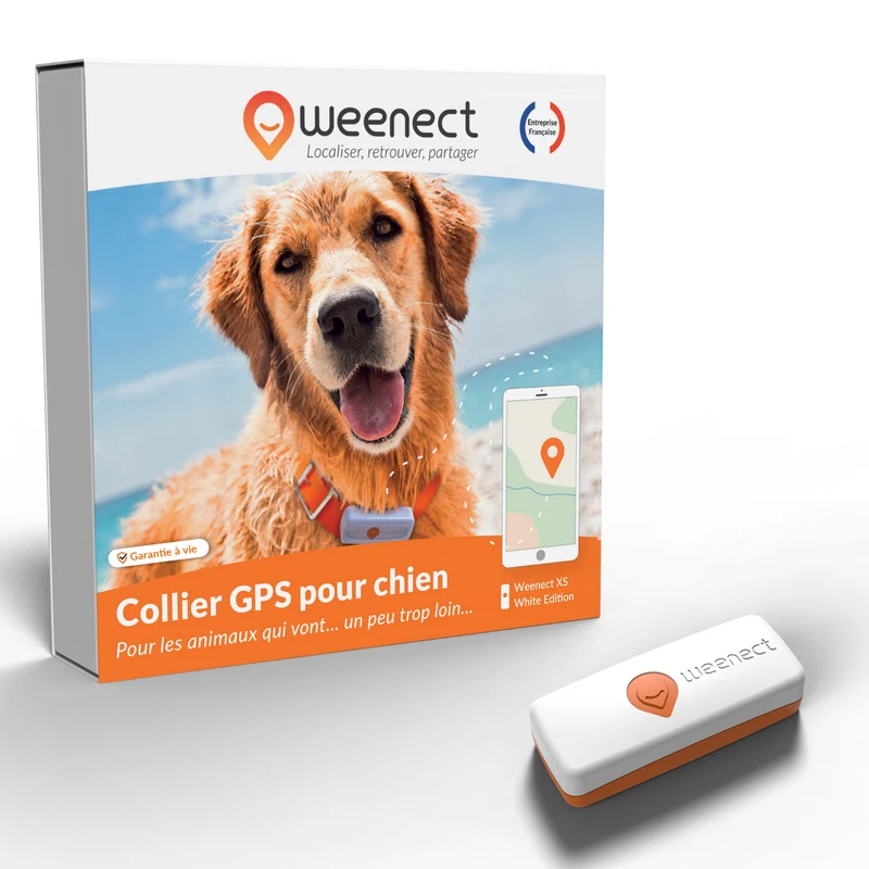 Collier GPS pour chien Weenect XS
