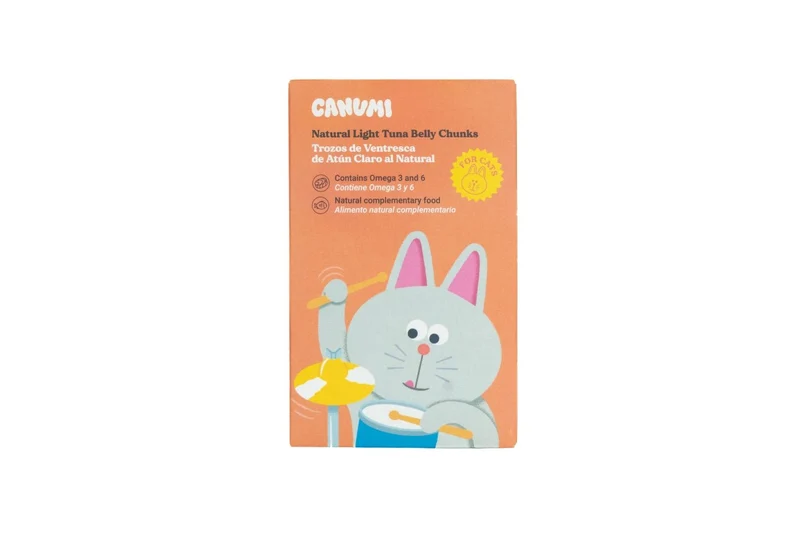 Poitrine de thon pùle tranchées pour chats