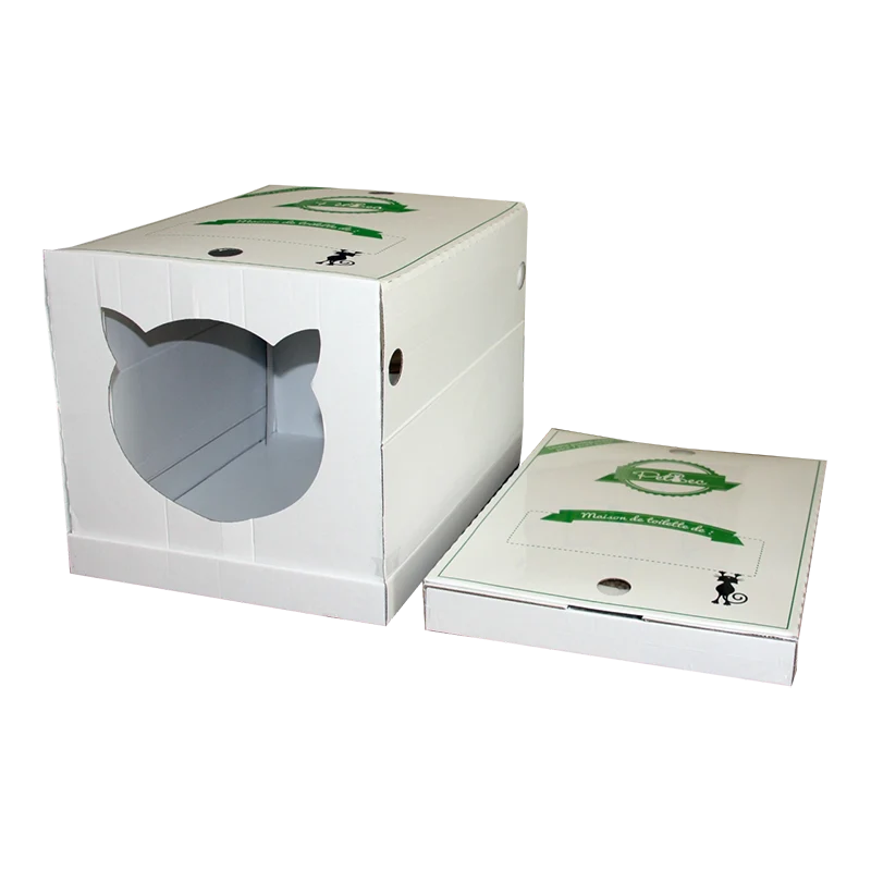 Maison de toilette jetable pour chat Petsec