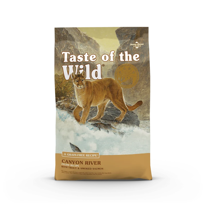 Taste of the wild canyon river nourriture pour chat 6.35 kg
