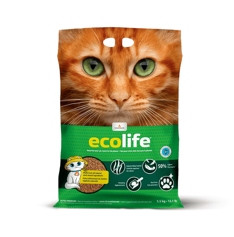 Litière compostable Ecolife 5.5 kg
