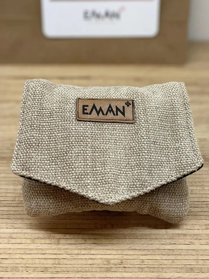 Pochette à Friandises Velours Lin (ton sur ton avec le sac banane urbain velours lin)