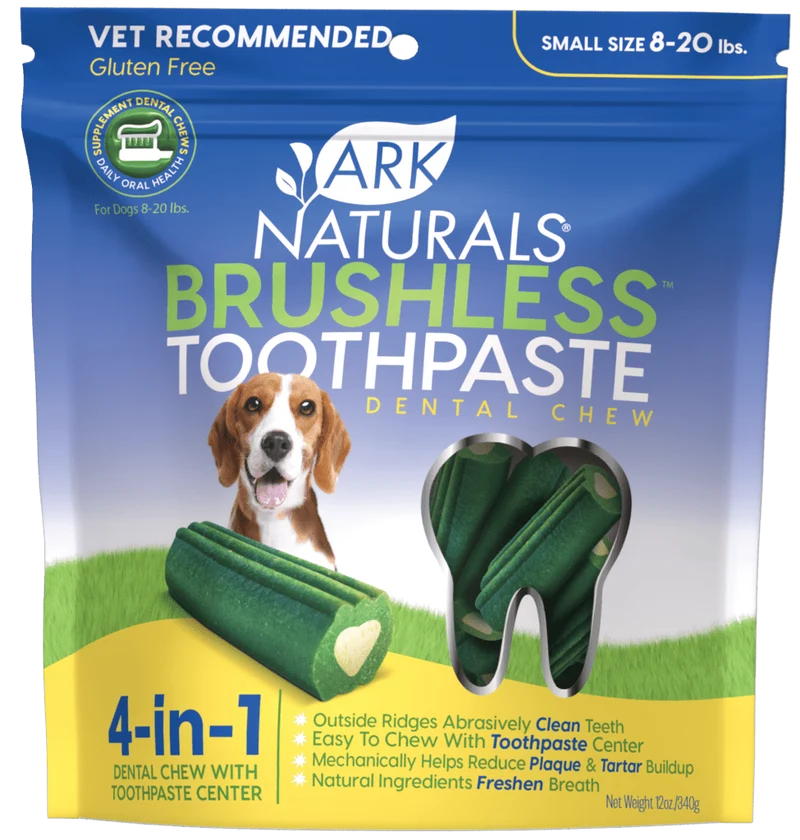 Dentifrices Ark dentaires 12 oz sans brossage pour chien 8 a 20 lb