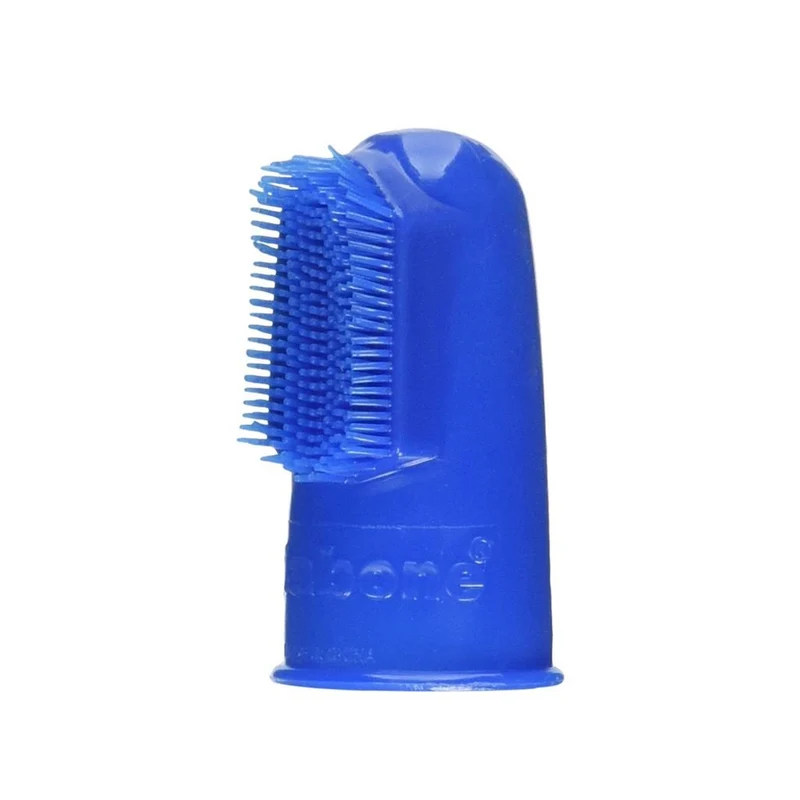 Brosse à doigts pour soins buccaux avancés pour chien et chat