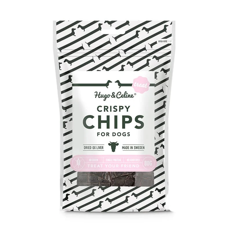 Friandise croustillante au foie Crispy Chips