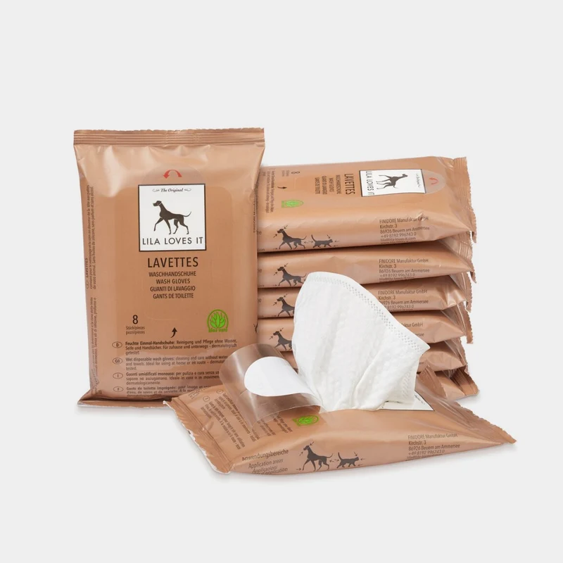 Lingettes pour chien et chat