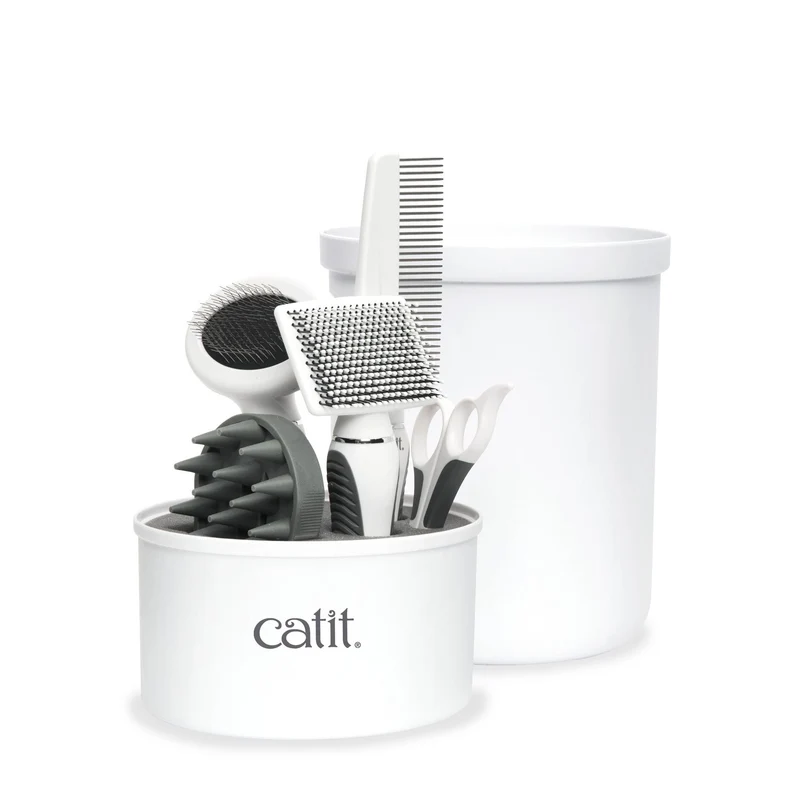 Trousse de toilettage pour chats à poil court CatIt