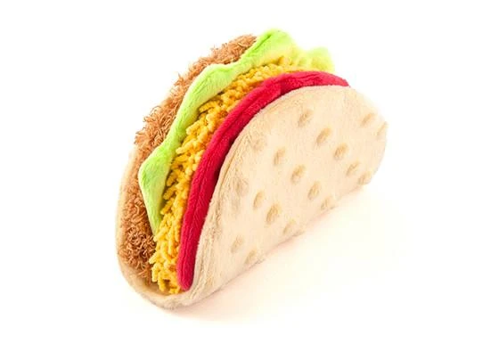 Peluche Tacos pour chien collection international classic