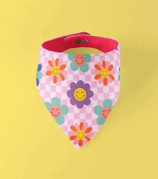 Bandana pour chien réversible Daisy Summer