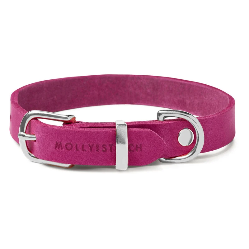Collier pour chien en cuir souple The Classic